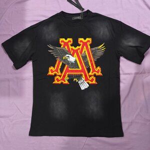 Amiri Retro Eagle Pattern Loose-Fitting T-Shirt